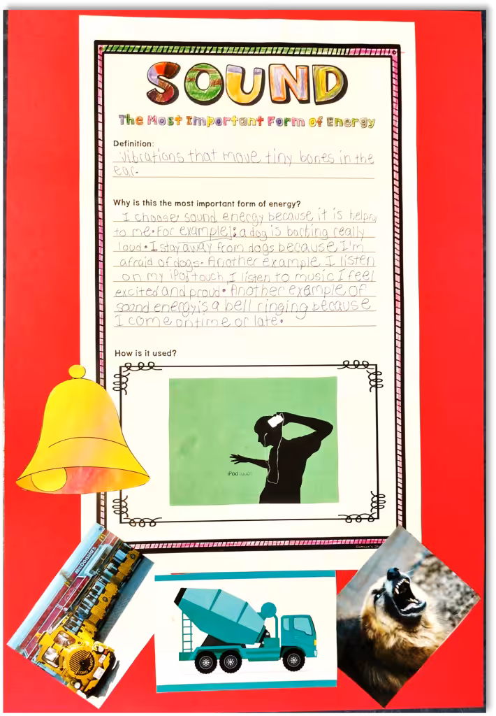 forms of energy poster