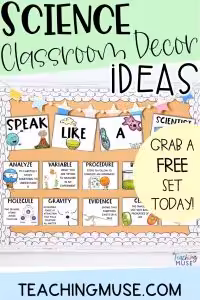 back to school tips for science teachers about classroom decor