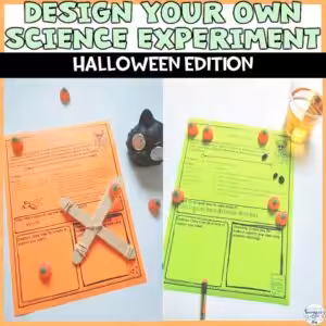 design your own halloween experiment cover