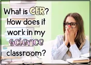 All About CER Writing Strategy Your questions answered so you can use in your classroom,