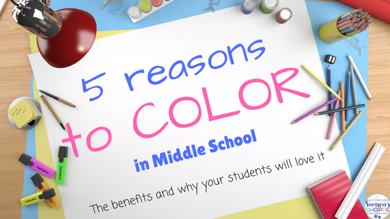 middle school, blended learning, color, growth mindset