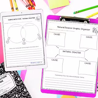 Using graphic organizers in your classroom when you are teaching science without a curriculum
