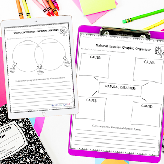 Using graphic organizers in your classroom when you are teaching science without a curriculum