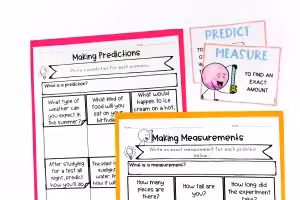 Making measurements and predictions in science class