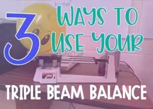 reasons to use a triple beam balance