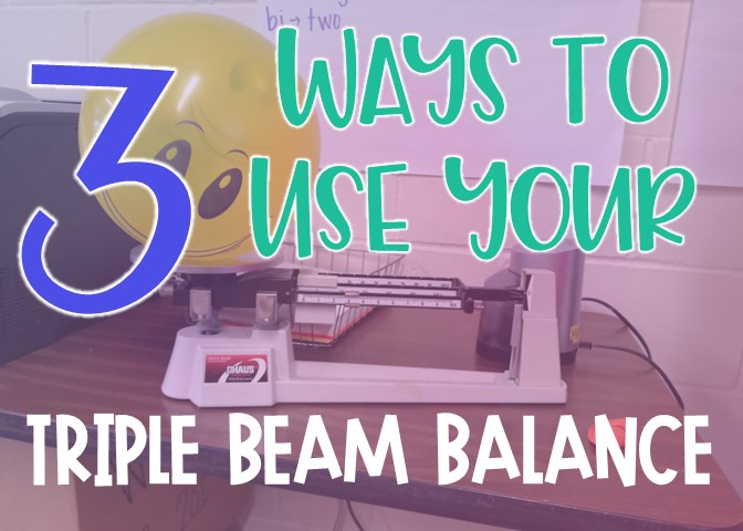 reasons to use a triple beam balance