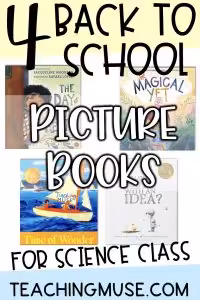 using books as science time fillers