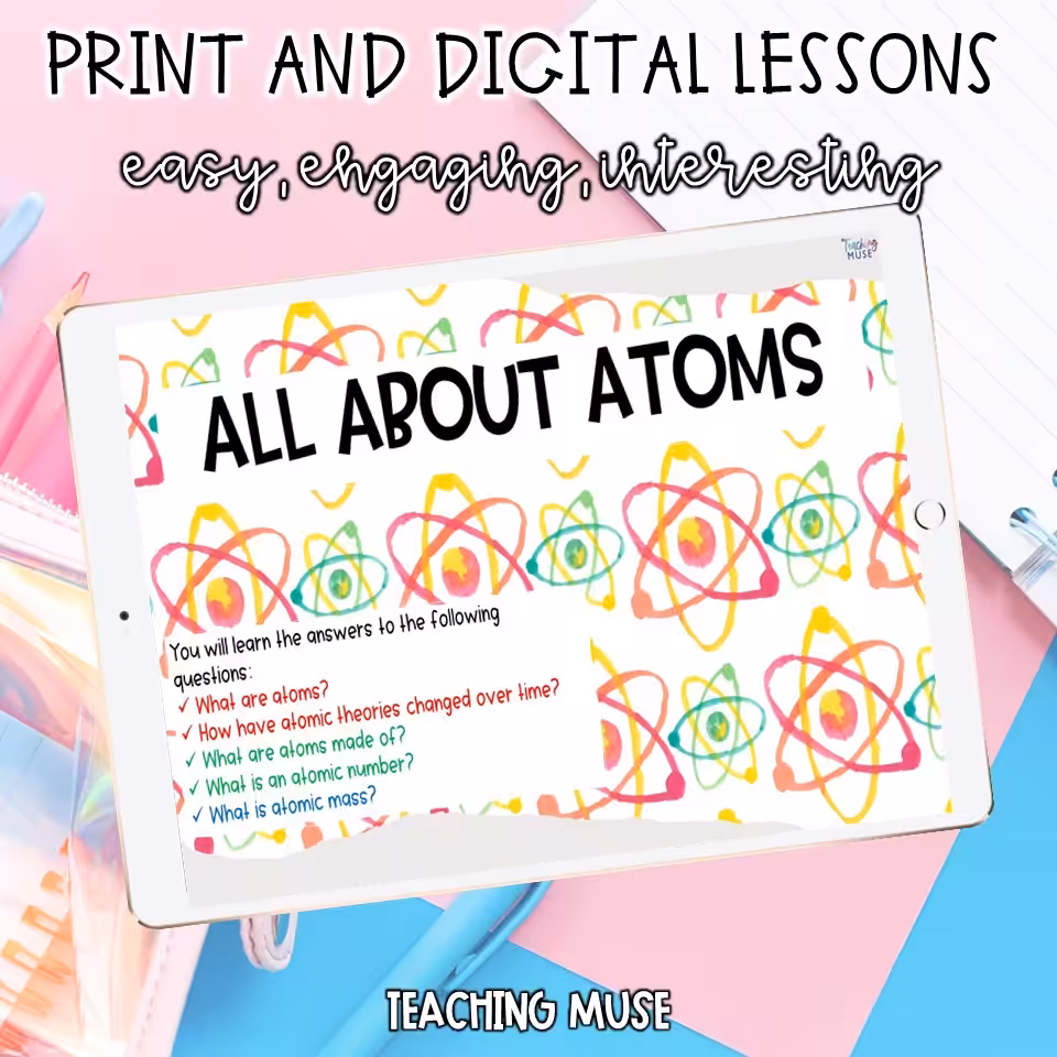 easy to use lesson and activities