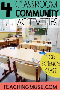 classroom community activities for science class