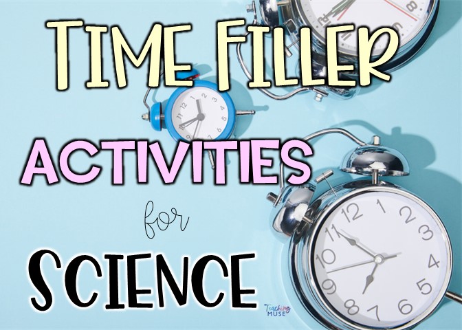 fast finisher activities for science class