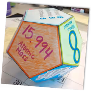 Activities for teaching the periodic table of elements