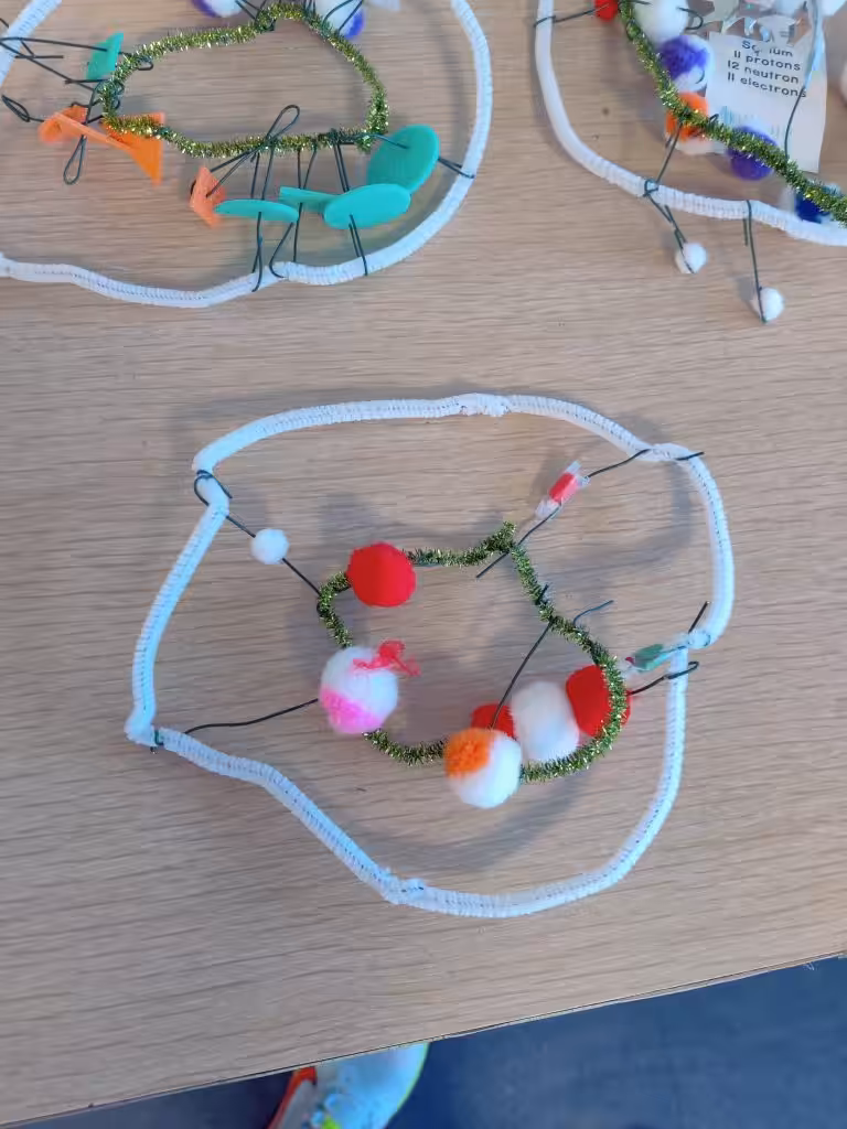 hands on how to make an atom activity