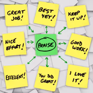 Send home notes to improve positive reinforcement