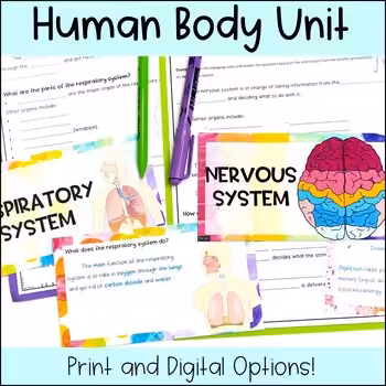 Human Body Systems Unit 2 Human Body Systems Unit - Image 2