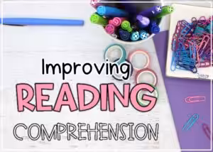Strategies to improve reading comprehension with article of the week