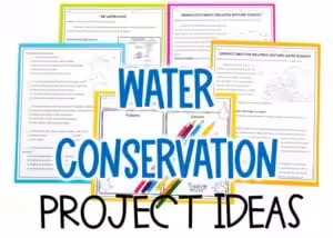Ideas for water conservation student projects in grade 5 6 7