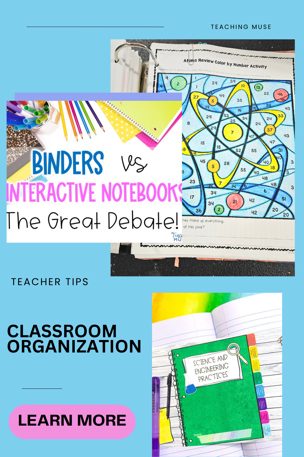 The Great Debate: Binders or Interactive Notebooks - Teaching Muse
