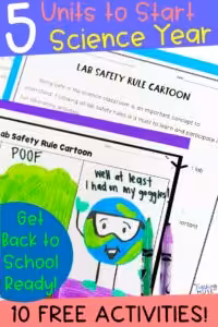 5 Best Science Units to Start the Year for Grades 5–8 | No Curriculum? Start Here