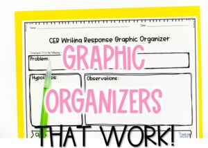 science graphic organizers for struggling readers that actually work