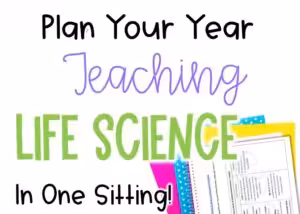 Plan your year with Free Middle School Life Science Curriculum Map
