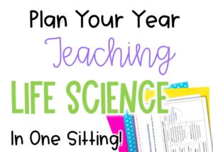 Plan your year with Free Middle School Life Science Curriculum Map