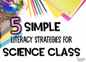 Building reading and literacy skills in science class