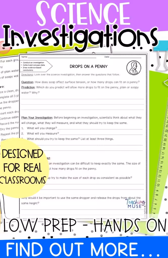 Using science investigations how to plan fair tests