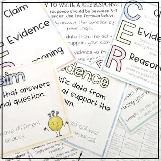 CER in science class benefits to improve critical thinking in science