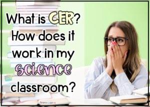 All About CER Writing Strategy Your questions answered so you can use in your classroom,
