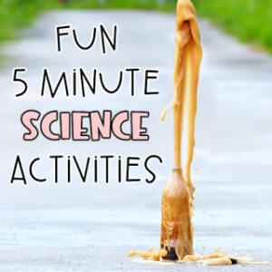 Quick and easy science activities for grade 4 5 6 to add to your curriculum.